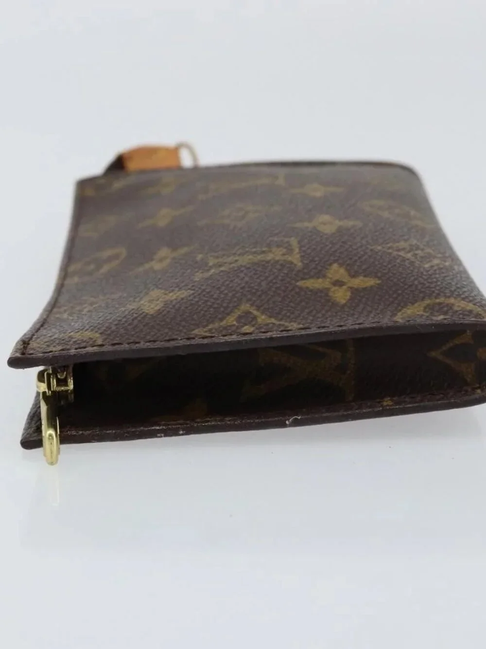 LOUIS VUITTON Monogram Bucket PM Accessory Pouch LV Auth 159478